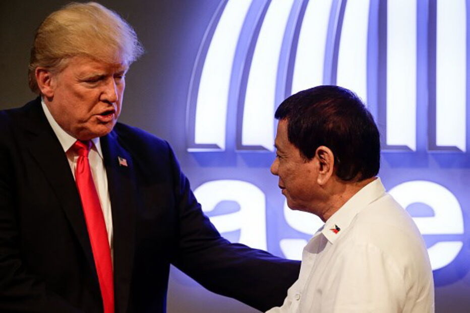 Donald Trump e Rodrigo Duterte