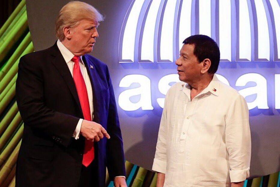 Donald Trump e Rodrigo Duterte