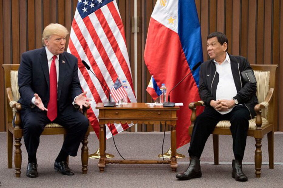 Donald Trump e Rodrigo Duterte