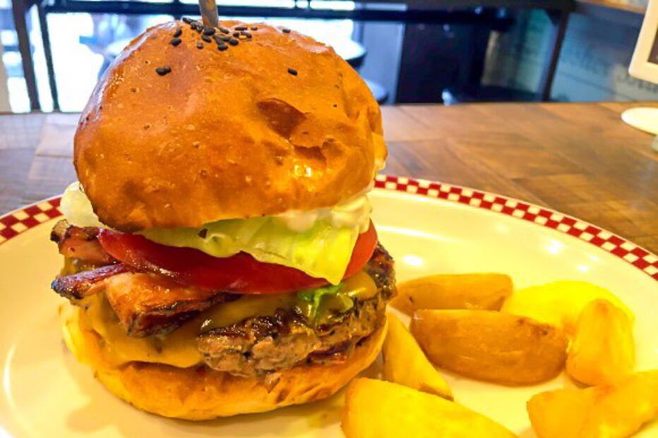 O hamburguer escolhido por Trump