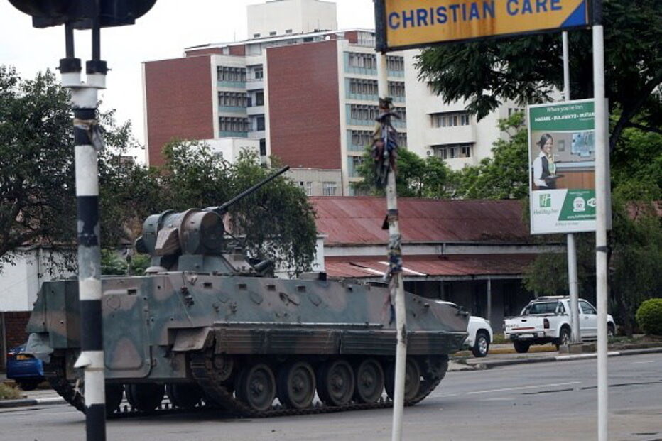 Militares no Zimbabué