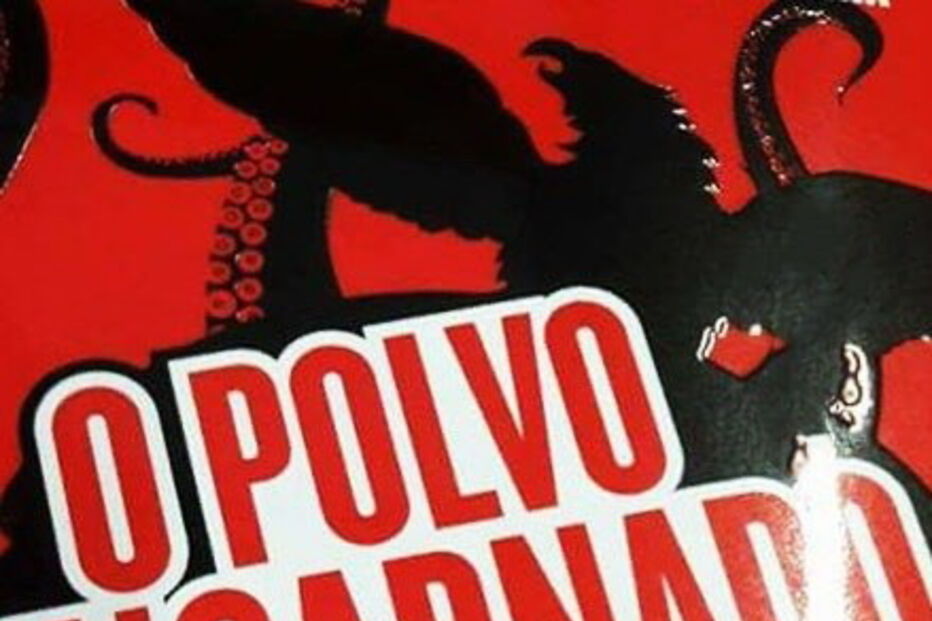 Capa do livro de Francisco J. Marques, 'O Polvo Encarnado'