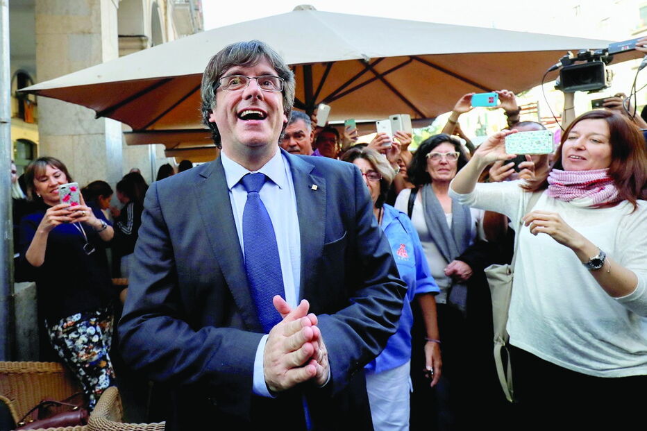 Puigdemont fugiu para Bruxelas para escapar à cadeia por delito de sedição 