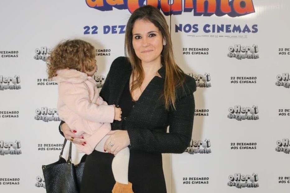 Cláudia tem uma  filha com Bruno de Carvalho  