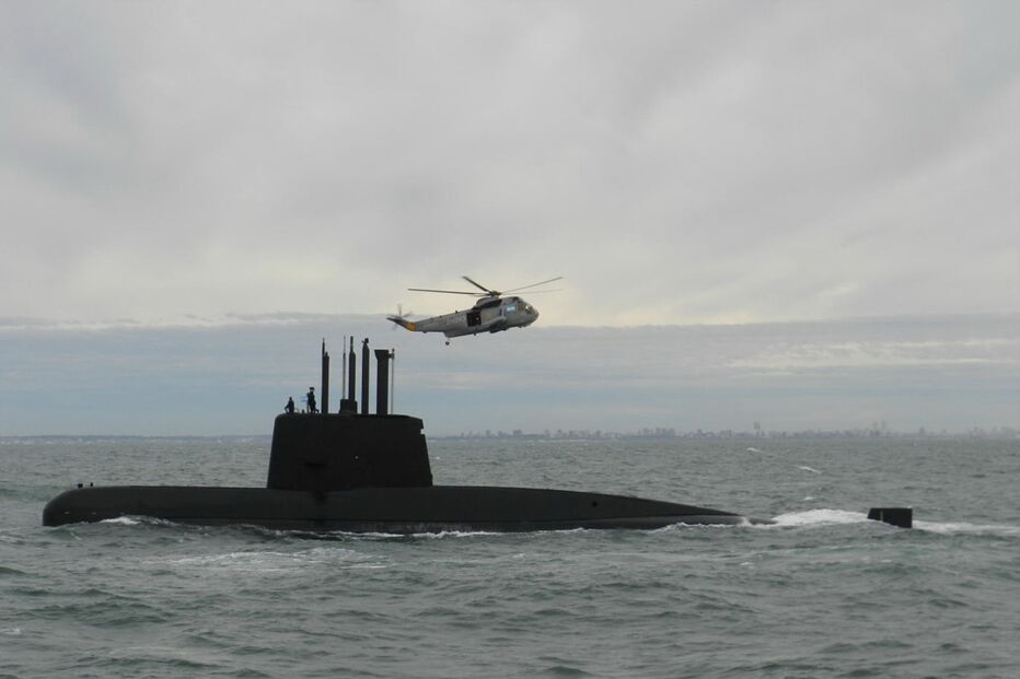 O submarino argentino San Juan