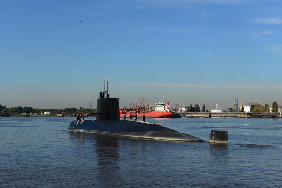 O submarino argentino San Juan