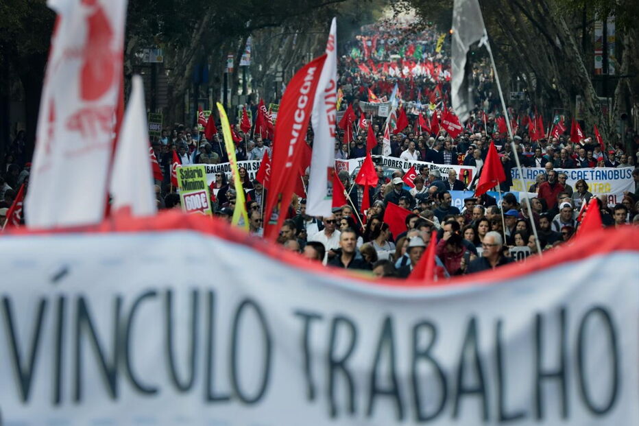 Manifestação da CGTP em Lisboa