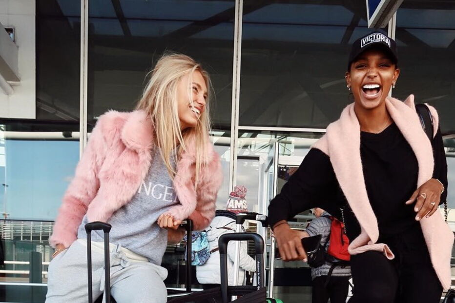 Modelos da Victoria's Secret já estão em Xangai para o desfile do ano