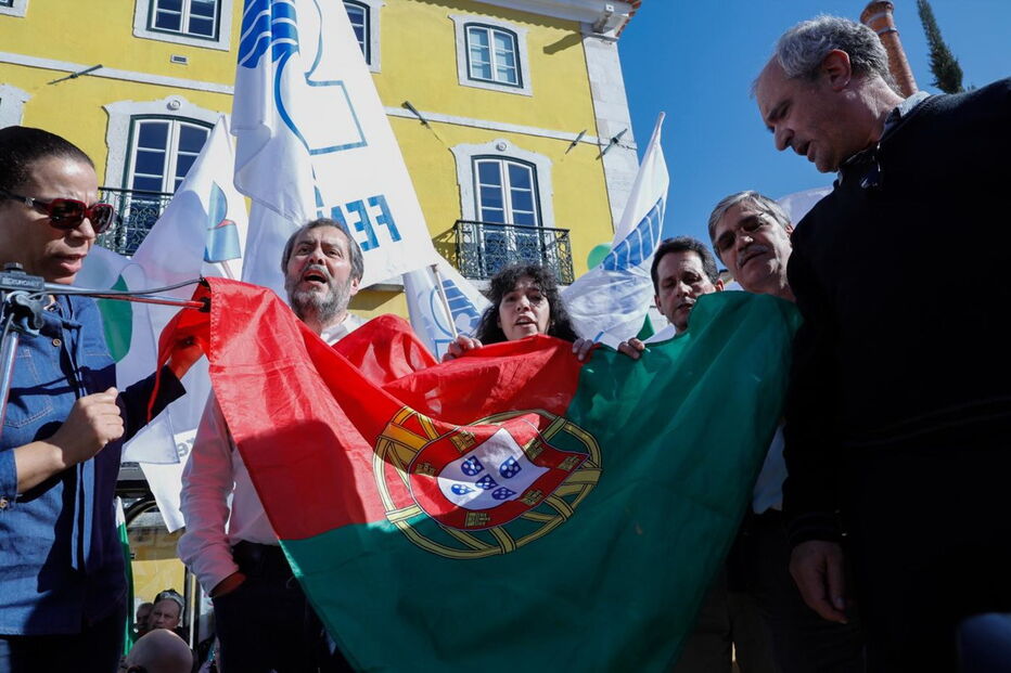 Manifestação de professores