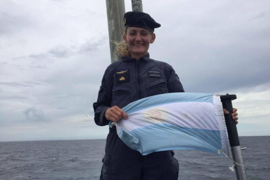 Eliana Krawczyk é a única mulher a bordo no submarino desaparecido