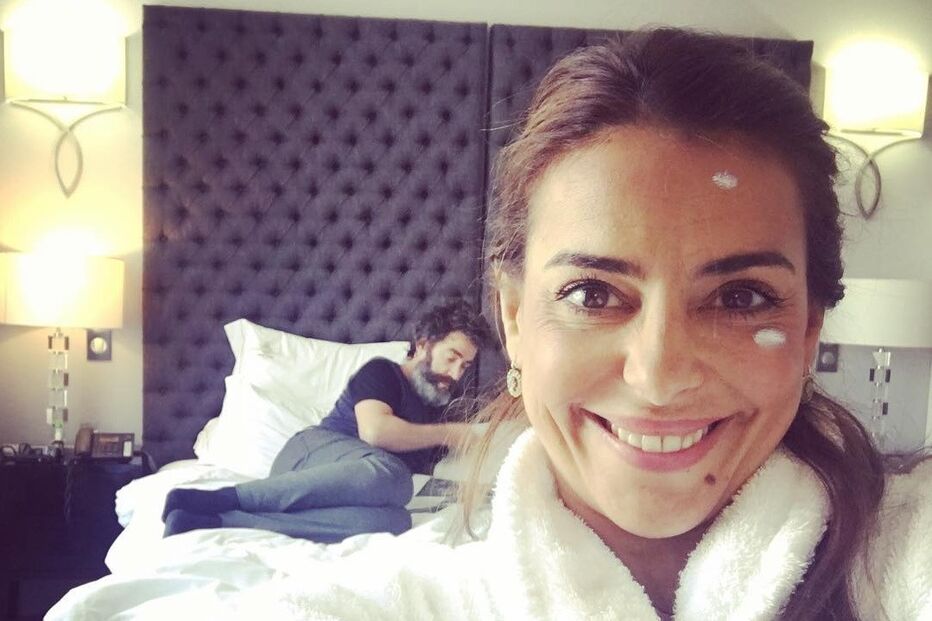 Catarina Furtado com o marido, João Reis