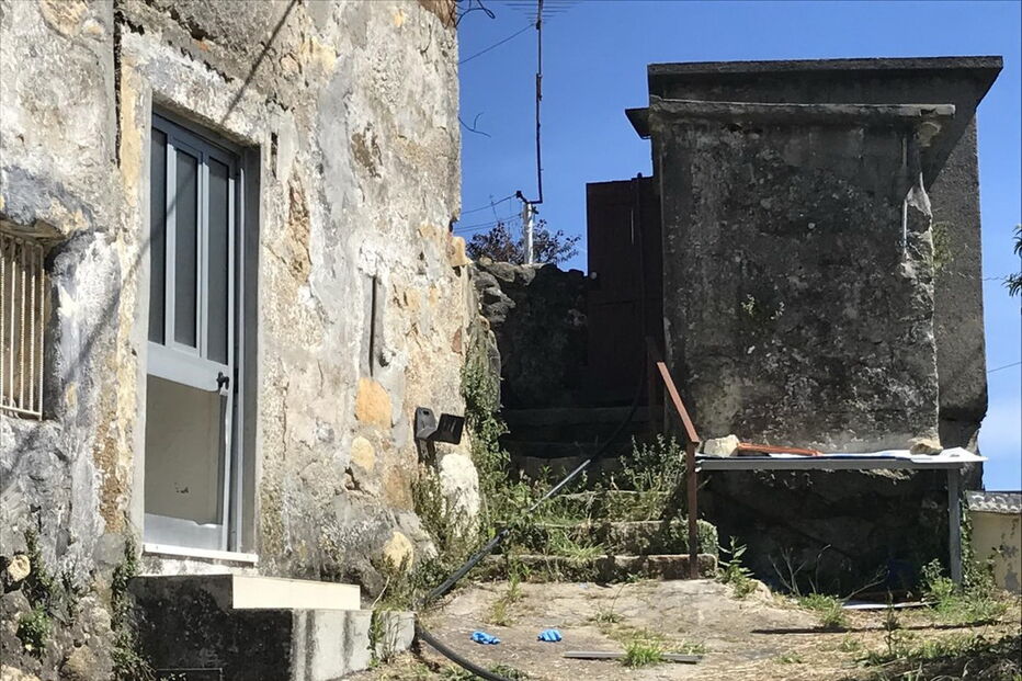 Casa onde vivia a idosa