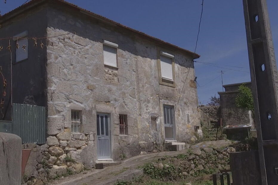 Casa onde vivia a idosa