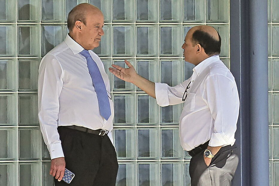 Pinto da Costa e Luís Gonçalves são os rostos mais visíveis de estrutura revelada ontem pelo Benfica     