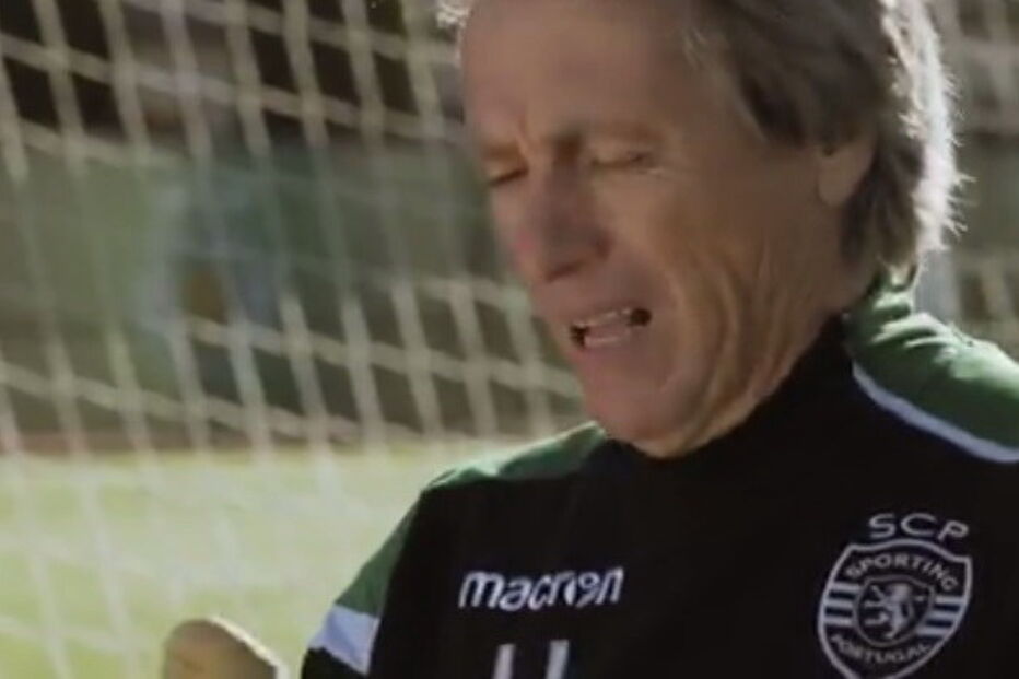 Jorge Jesus em campanha do SNS