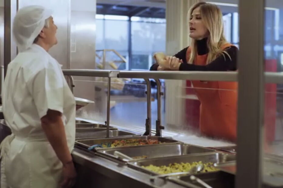 Sílvia Alberto em campanha do SNS