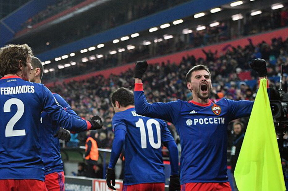 CSKA e Benfica jogaram esta quarta-feira na Rússia