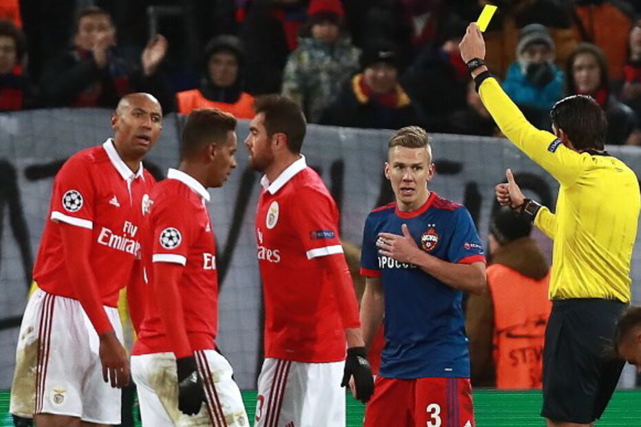 CSKA e Benfica jogaram esta quarta-feira na Rússia	