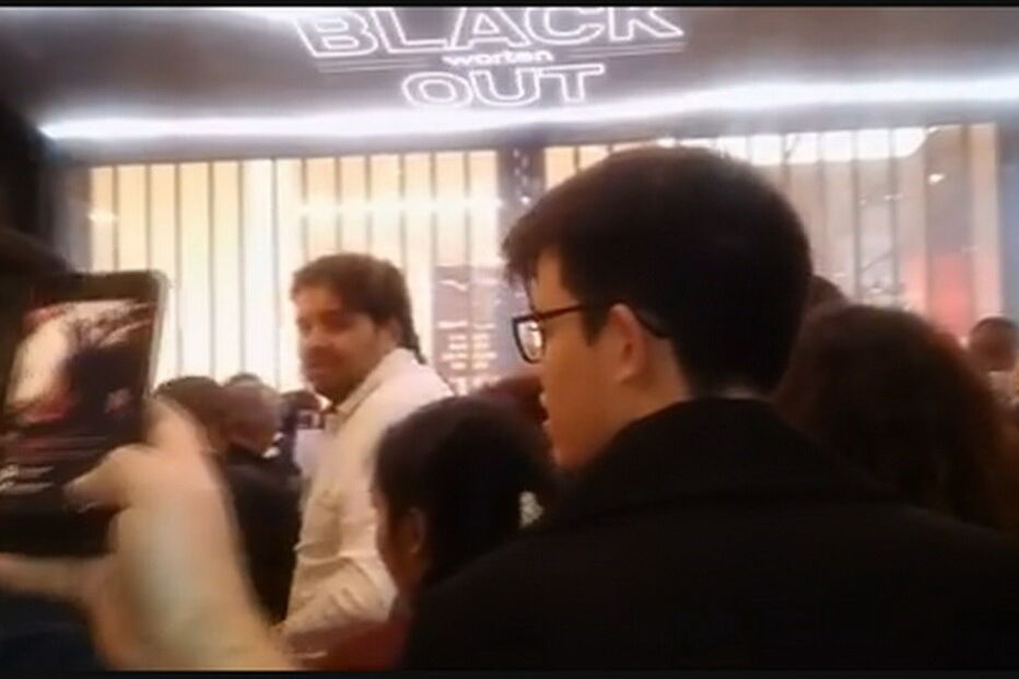 Confusão no Colombo durante promoção