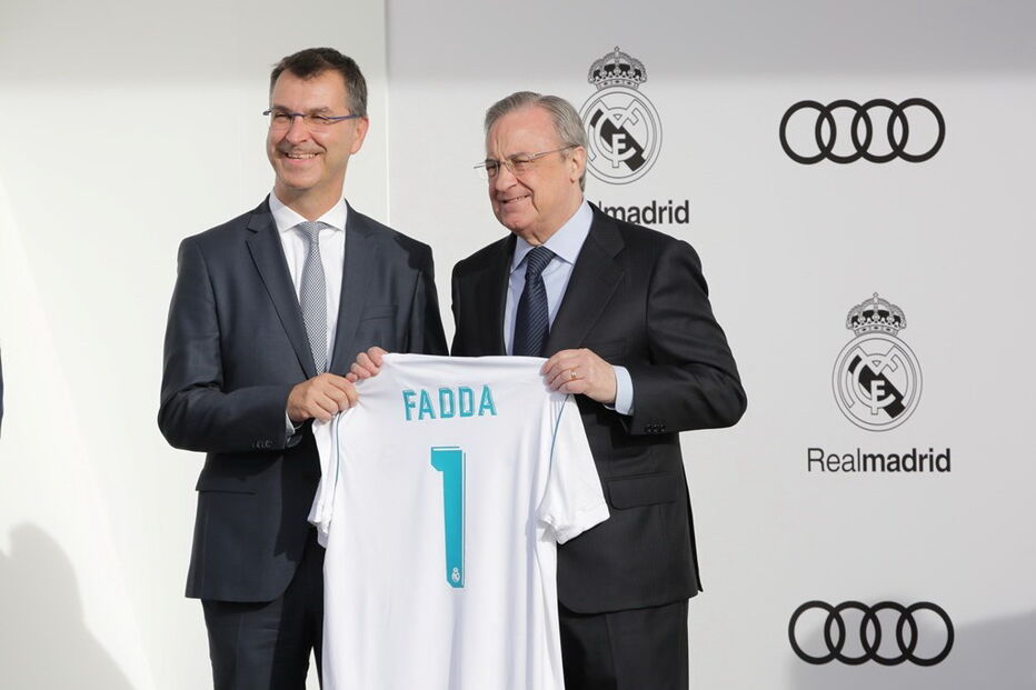 Jogadores do Real Madrid receberam os novos carros de serviço