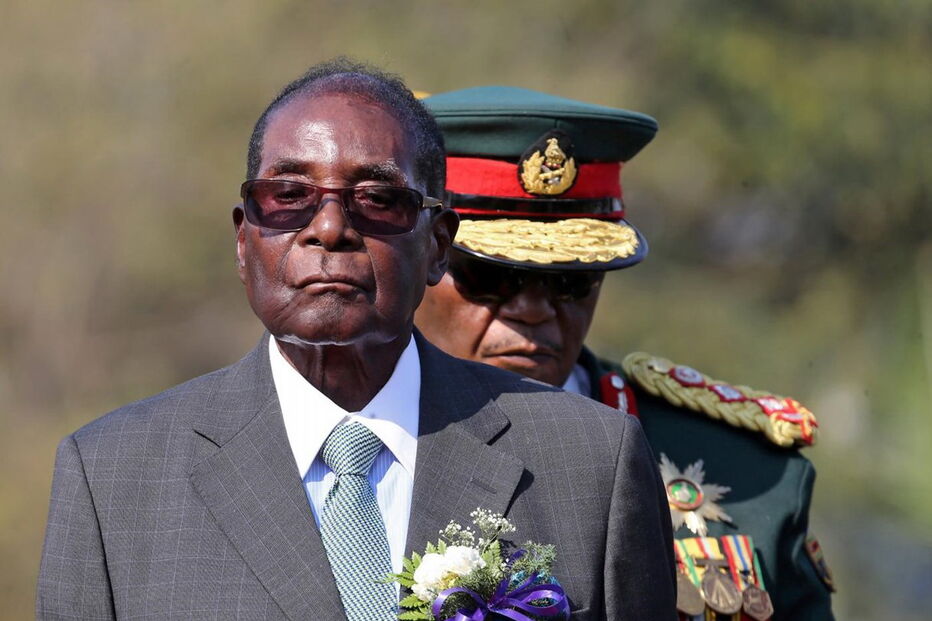 Robert Mugabe, presidente do Zimbabué 