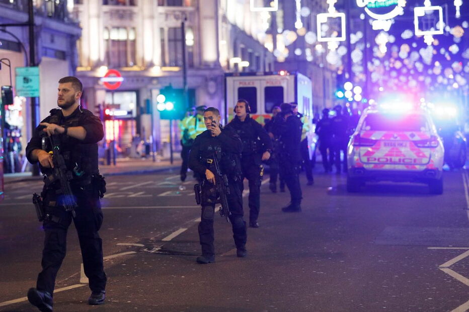 Londres, tiroteio, Oxford Circus