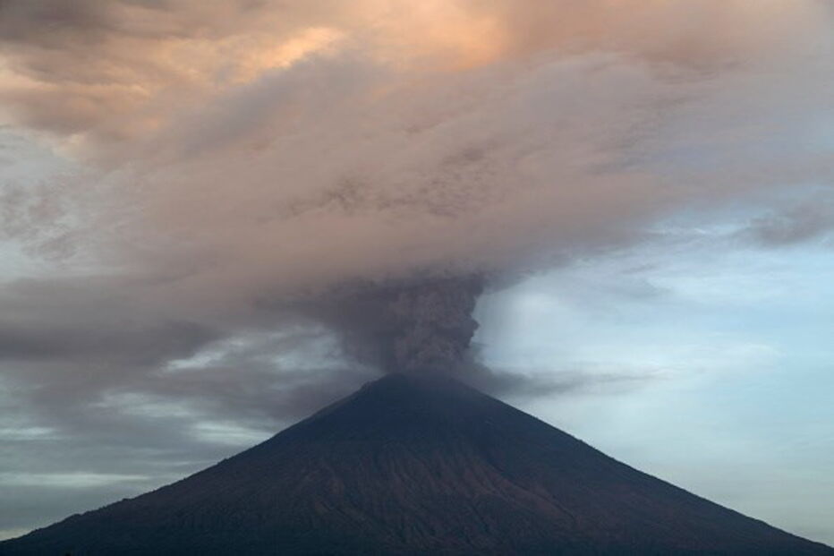 Vulcão em Bali