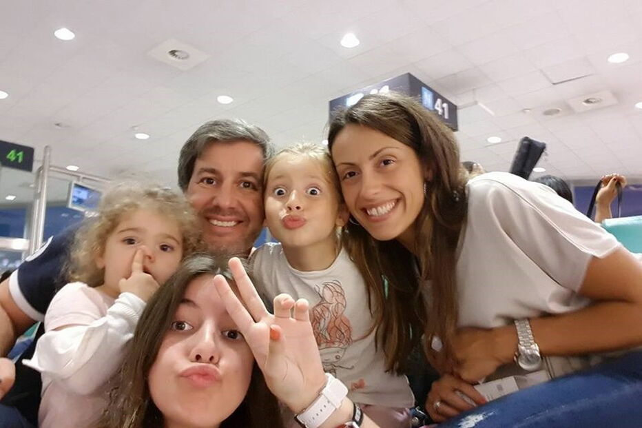 Bruno de Carvalho, pai, menina