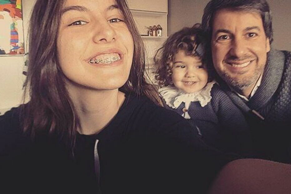 Bruno de Carvalho, pai, menina