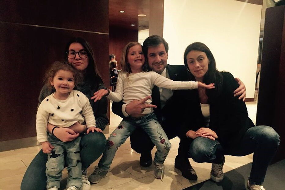 Bruno de Carvalho, pai, menina