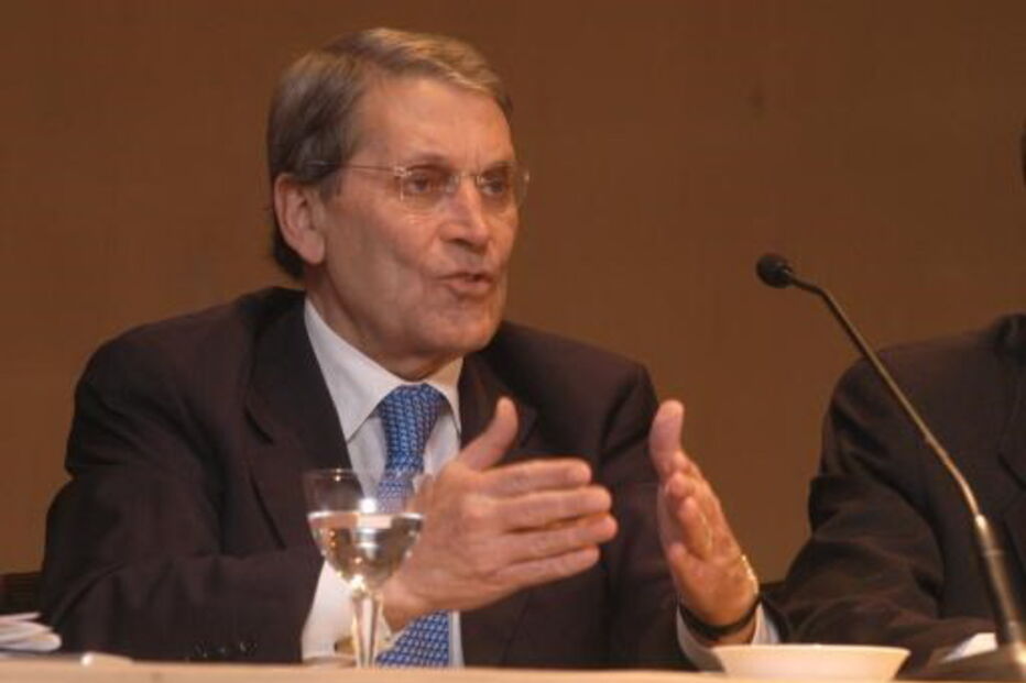 Belmiro de Azevedo em 2006, na altura da OPA da Sonae à PT