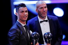 Zidane e Ronaldo premiados na Gala da FIFA