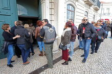 Velório de Zé Pedro, músico guitarrista dos Xutos & Pontapés, no Antigo Museu dos Coches