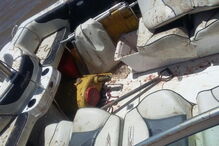 Matías Messi seguia em barco coberto de sangue