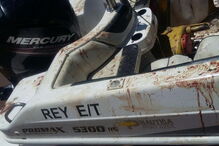 Matías Messi seguia em barco coberto de sangue