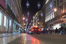 Luzes de Natal em Lisboa