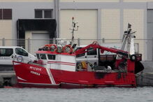Barco 'Veneza' naufragou na Figueira da Foz com quatro pescadores a bordo