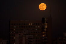 Super Lua foi apreciada em vários sítios do planeta