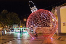 Luzes de Natal em Faro