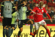 Keton Parks jogou pela equipa principal do Benfica contra o Setúbal
