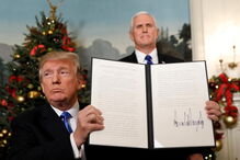 Donald Trump reconheceu Jerusalém como capital de Israel