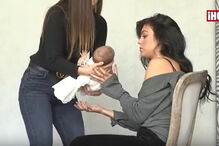 Georgina apresentou Alana Martina na revista Hola!