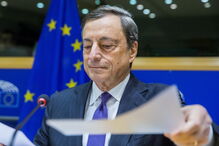 Mário Draghi, presidente do Banco Central Europeu