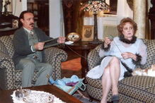 Atriz Eva Todor a interpretar a personagem Josefe na novela 