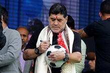 Diego Maradona na Índia