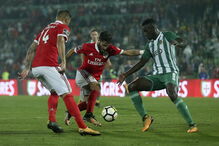 Rio Ave e Benfica empataram em agosto, em jogo do campeonatoi