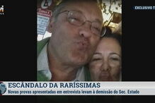 Imagens mostram grande proximidade entre Manuel Delgado e Paula Brito e Costa
