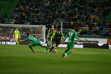 Sporting e Vilaverdense no jogo da Taça de Portugal