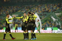  Sporting e Vilaverdense no jogo da Taça de Portugal