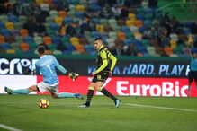 Sporting e Vilaverdense no jogo da Taça de Portugal